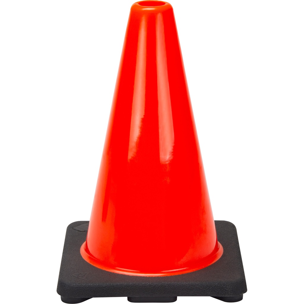 [ZEN-SHL470] Cône de signalisation de première qualité 12" orange