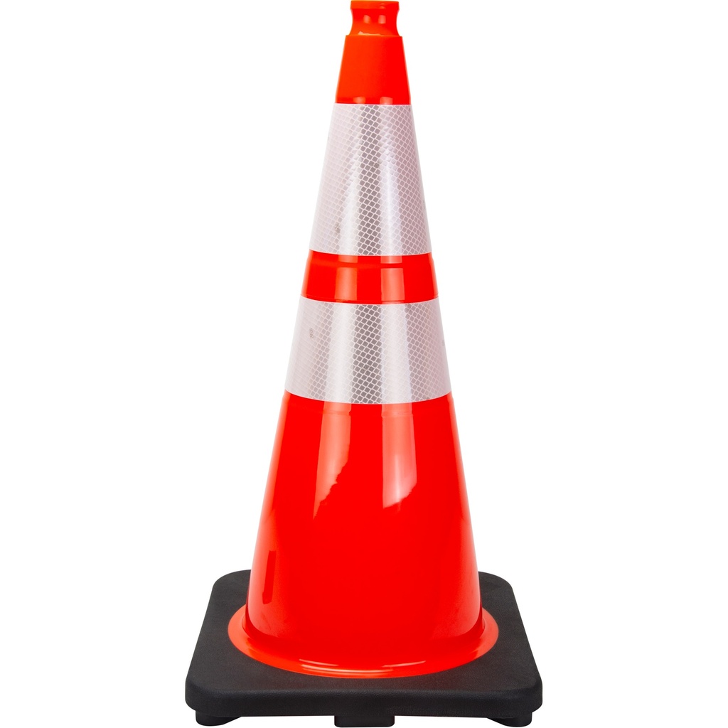 [ZEN-SHL474] Cône de signalisation de première qualité 28" orange