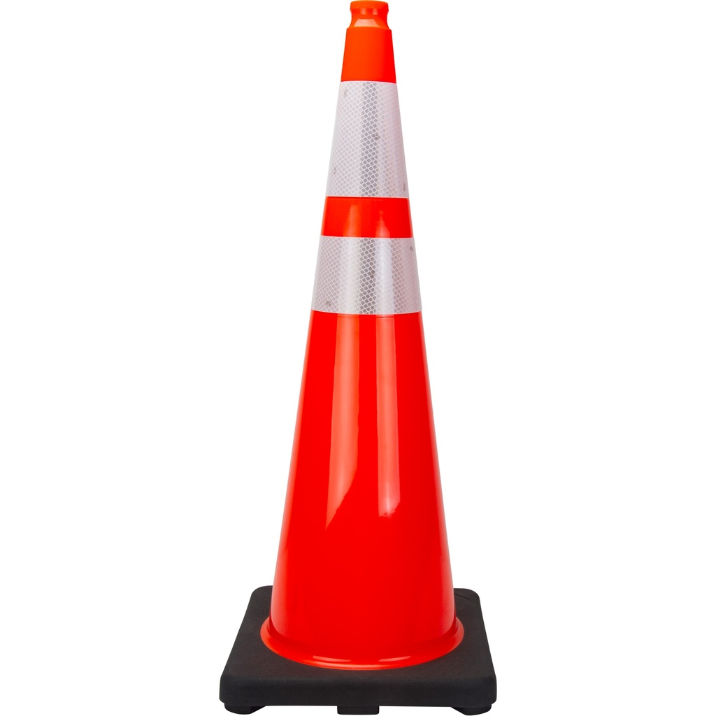 [ZEN-SHL481] Cône de signalisation de première qualité 36" orange