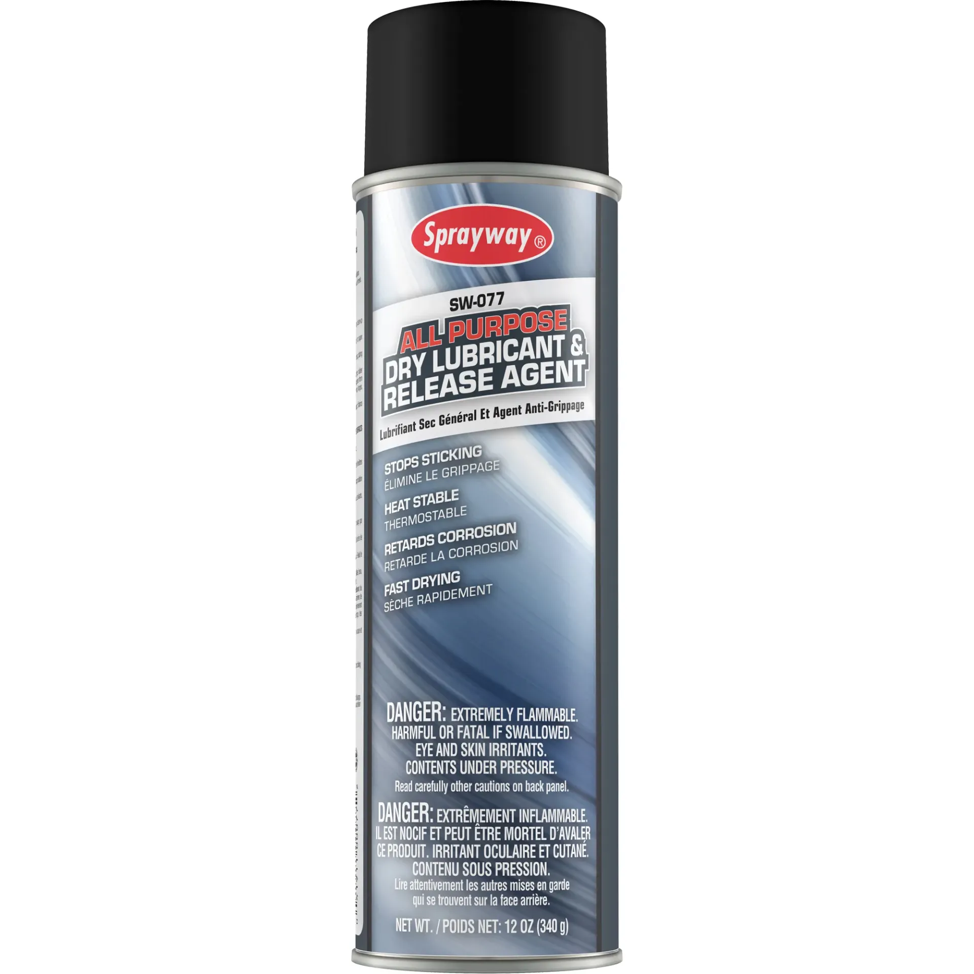 General dry lubricant and silicone-based release agent aerosol 340 g