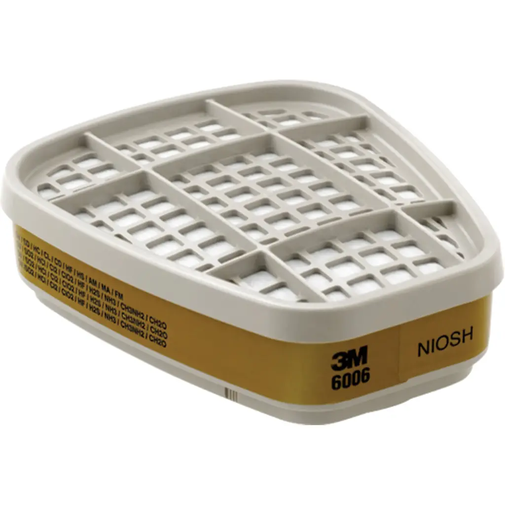 [3M-6006] 6000 Series Respirator cartridge multi-gas / vapour /Pair