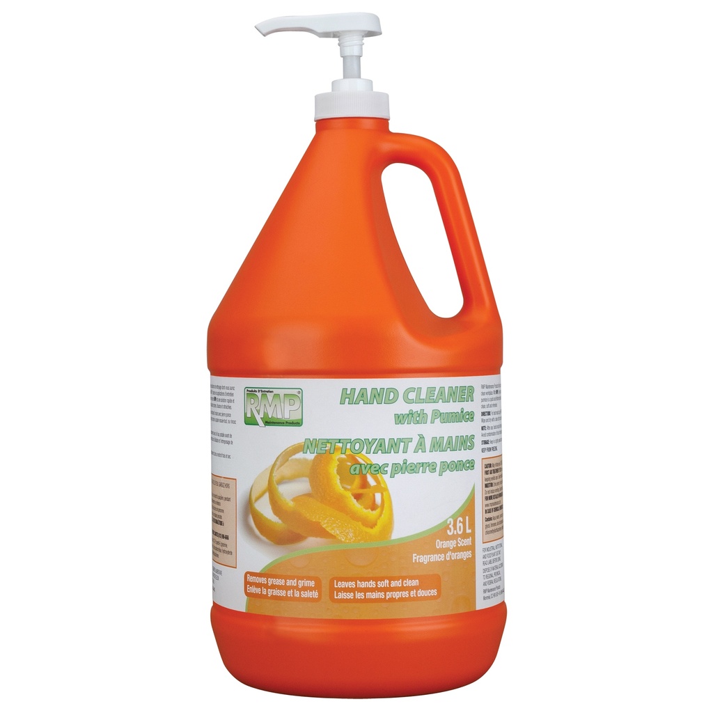 [RMP-JG223] Nettoyant pour les mains à l'orange, 3,6 L, Orange