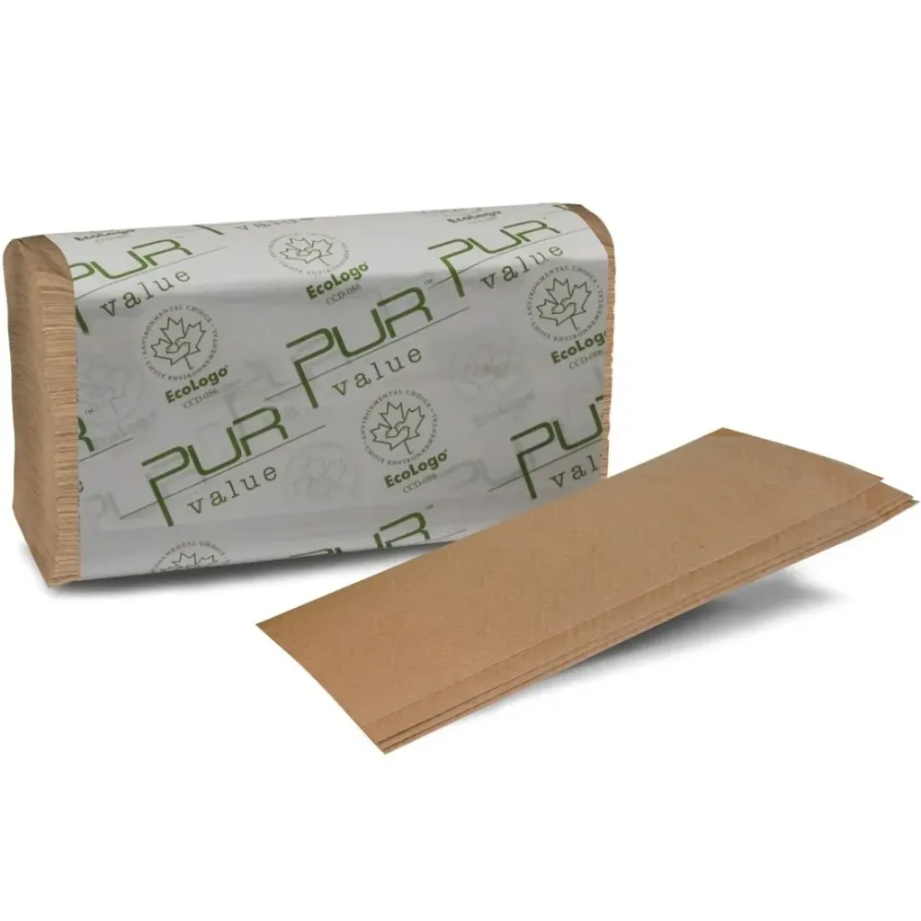 Papier à mains brun pli simple 16 x 250 /Cs