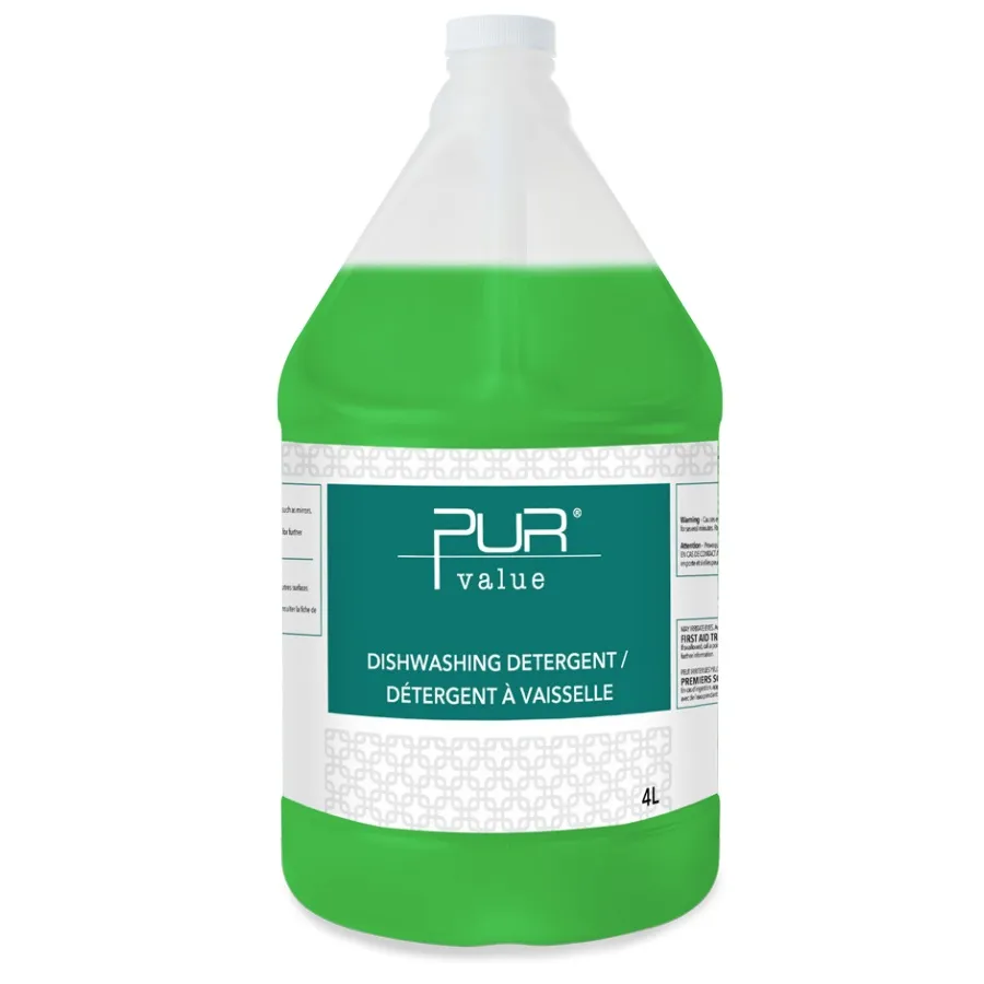 Détergent à vaisselle liquide parfum de citron 4L