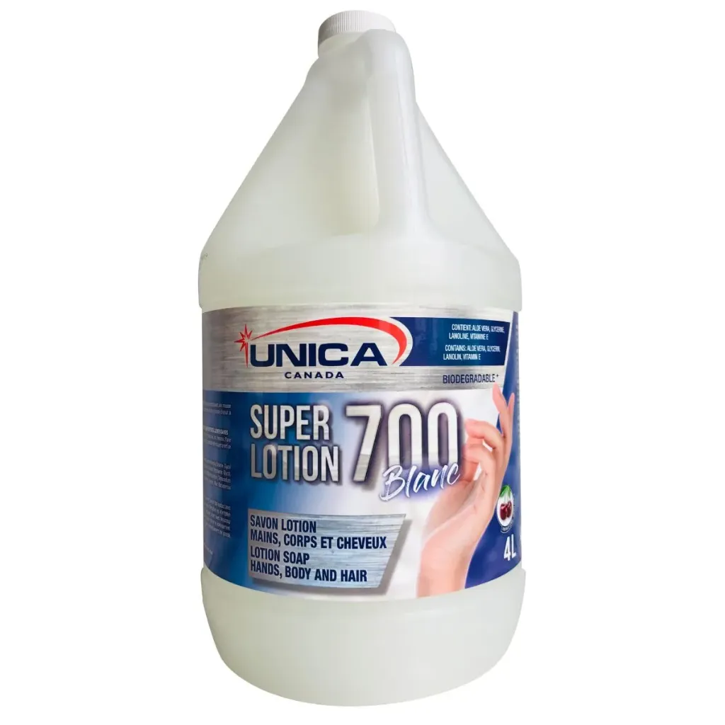 Super Lotion 700 Savon lotion blanc perlé 4L