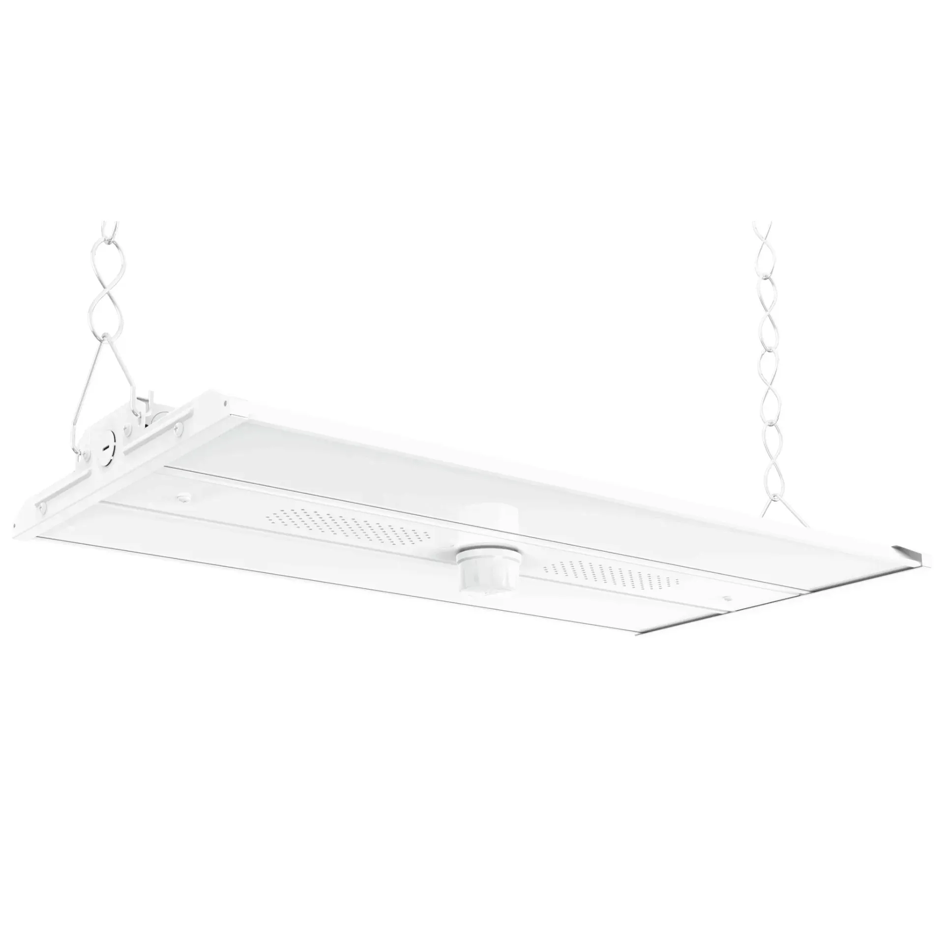 Luminaire DEL linéaire pour plafonds élevés 2' 220W/ 165W/110W 3500K/ 4000K/ 5000K 120-347V