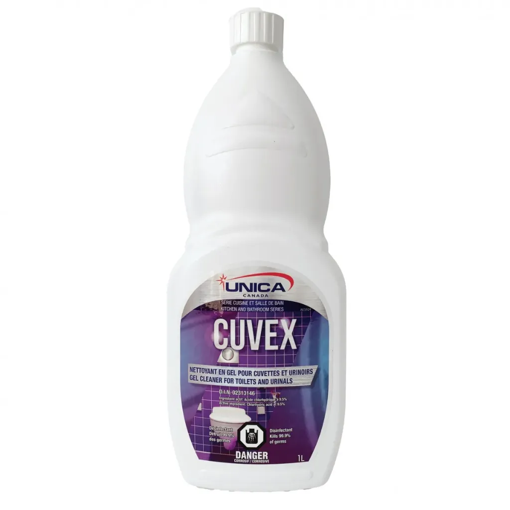 Cuvex Nettoyant en gel pour cuvettes et urinoirs 1L