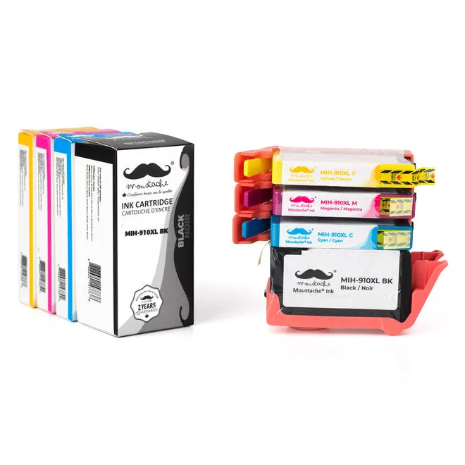 [MOU-HP910XL-COMBO] Ensemble de cartouche d'encre BK/C/M/Y