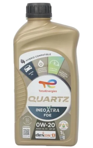 [TOT-228317] Quartz Ineo Xtra FDE Huile à moteur 0W-20 1L