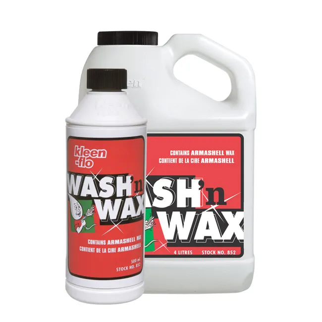 [KLNF-852] WASH'n WAX Détergent pour véhicule avec cire 4L