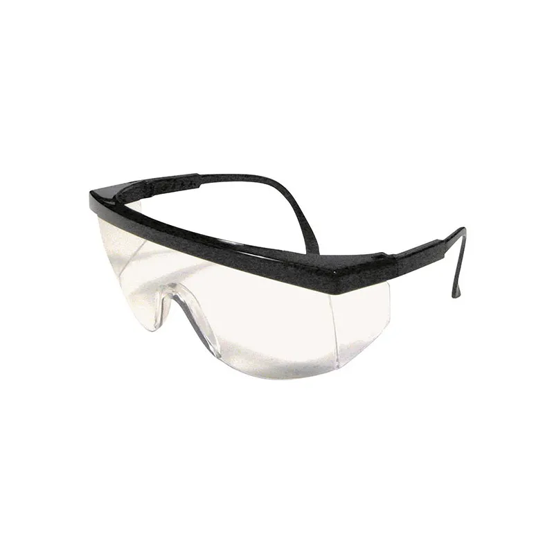 Ferno™ Safety glasses clear lenses, black frame