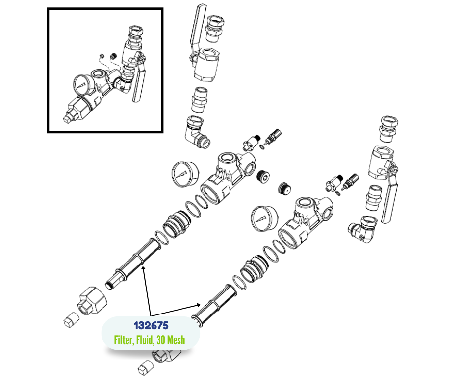 [GRA-132675] Filtre pour fluide maille 30 pour Reactor 3 