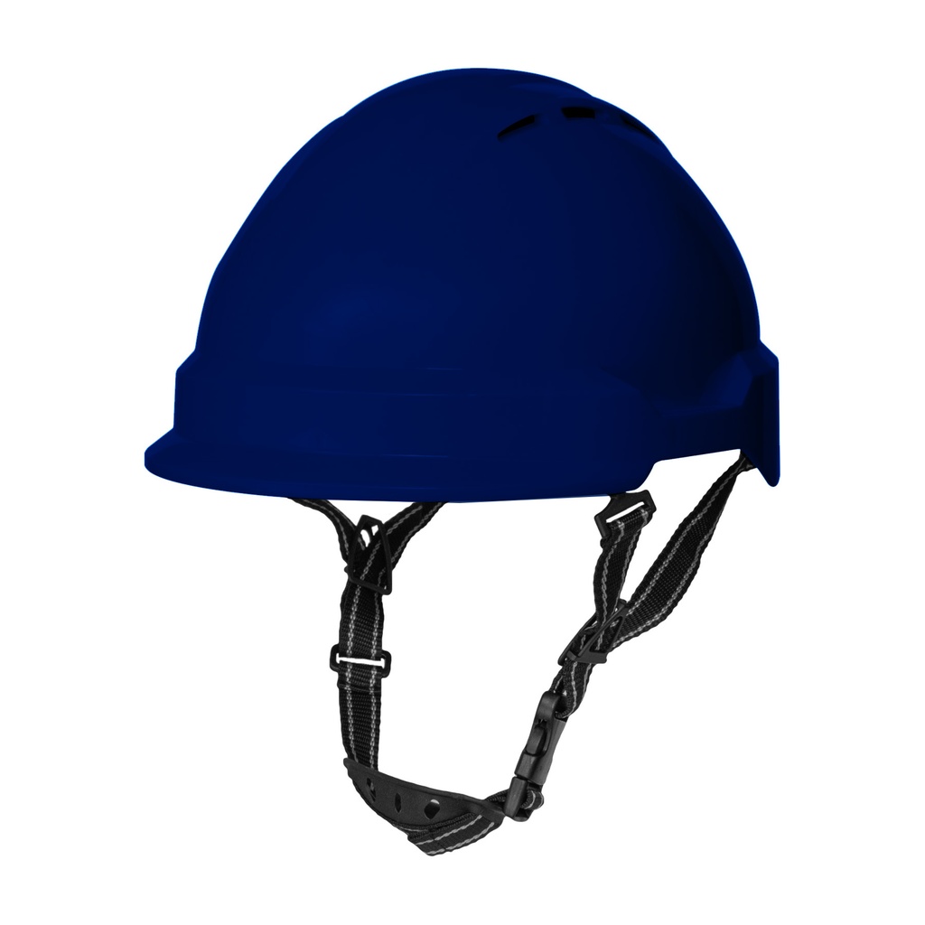 Wind Ventilated Safety Helmet CSA Class C Type II with Chin Strap and One-D Rotor Suspension