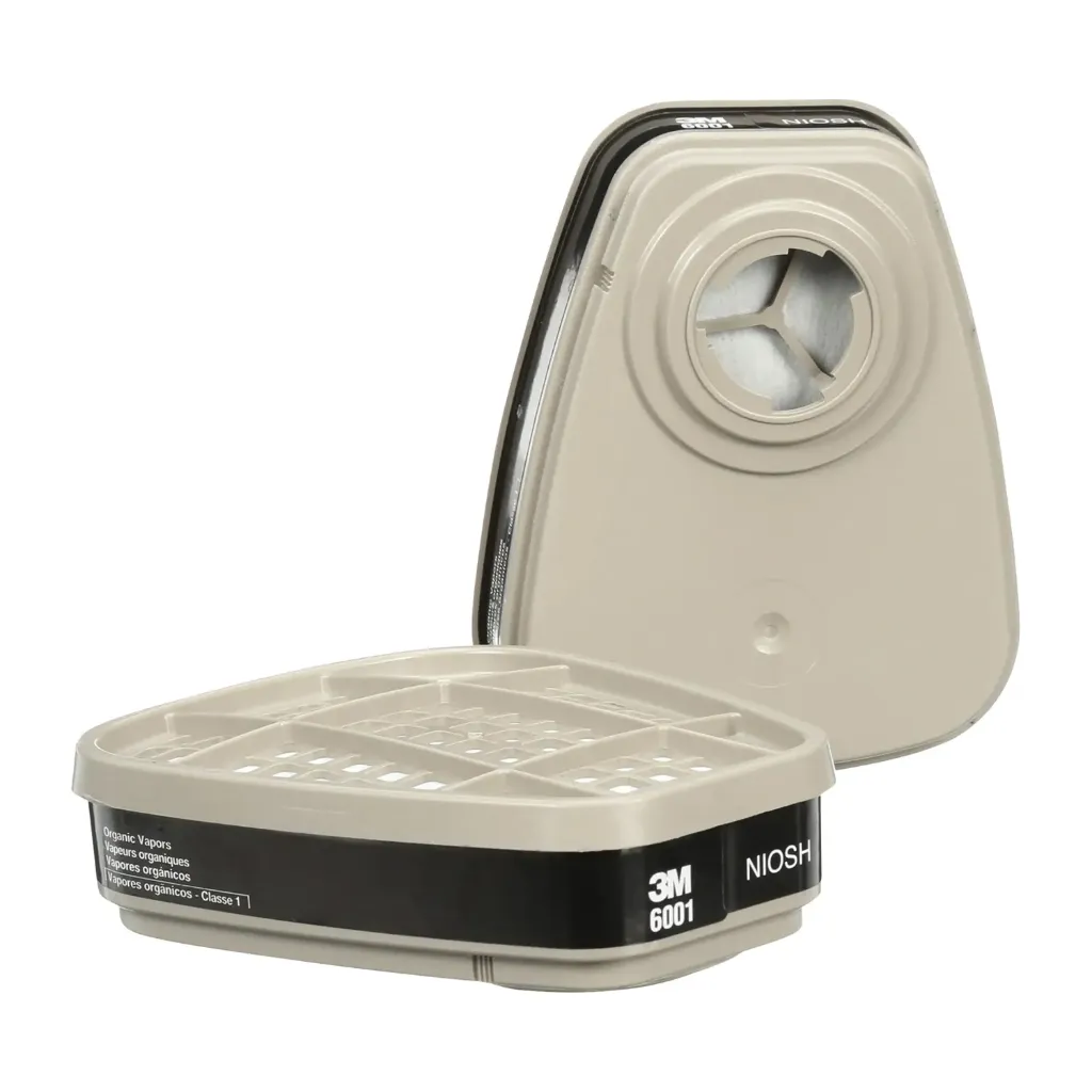 [3M-6001] Série 6000 Cartouches pour respirateur vapeurs organiques /paire