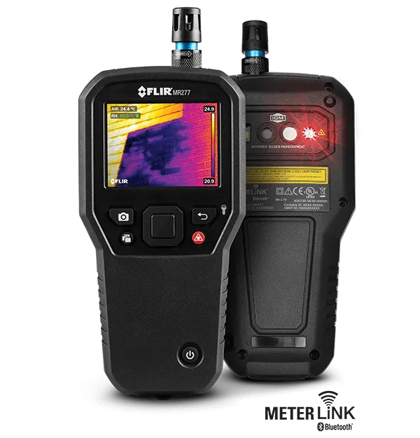 [FLIR-MR277] MR277 Système d'inspection des bâtiments avec hygromètre et caméra infrarouge MSX
