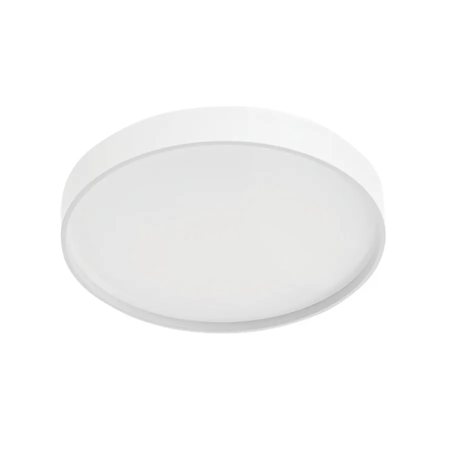 [VO-FB16W24-120-D-5WAY-WH] Plafonnier DEL en surface rond 16" 5 puissances et CCT ajustables fini blanc