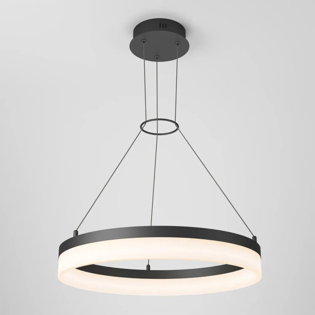 [ART-RG25WC-BL] Optical Luminaire suspendu DEL 3 CCT sélectionnable fini noir