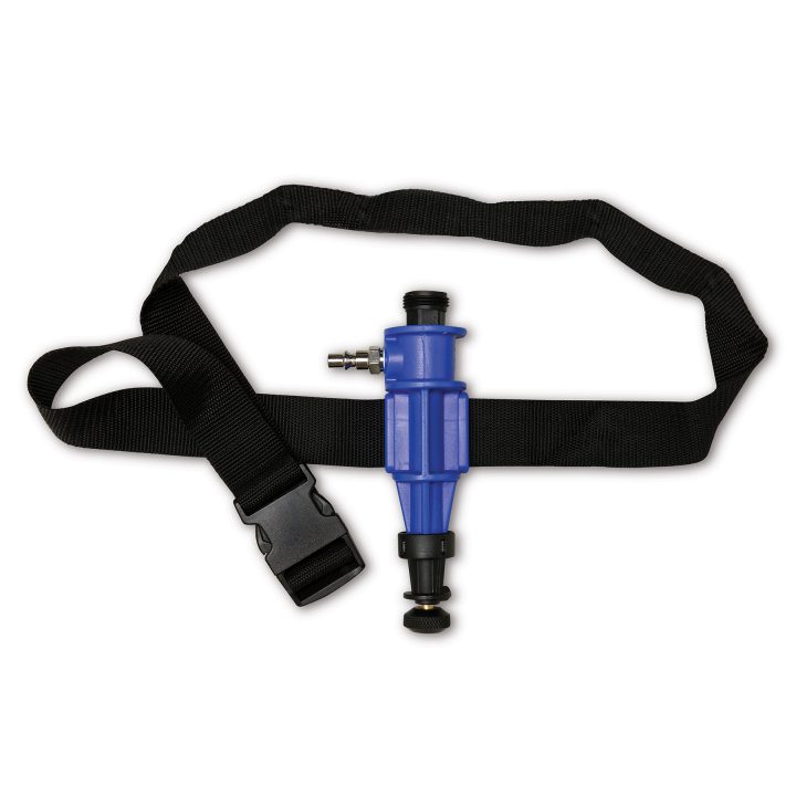 High pressure cooler with belt