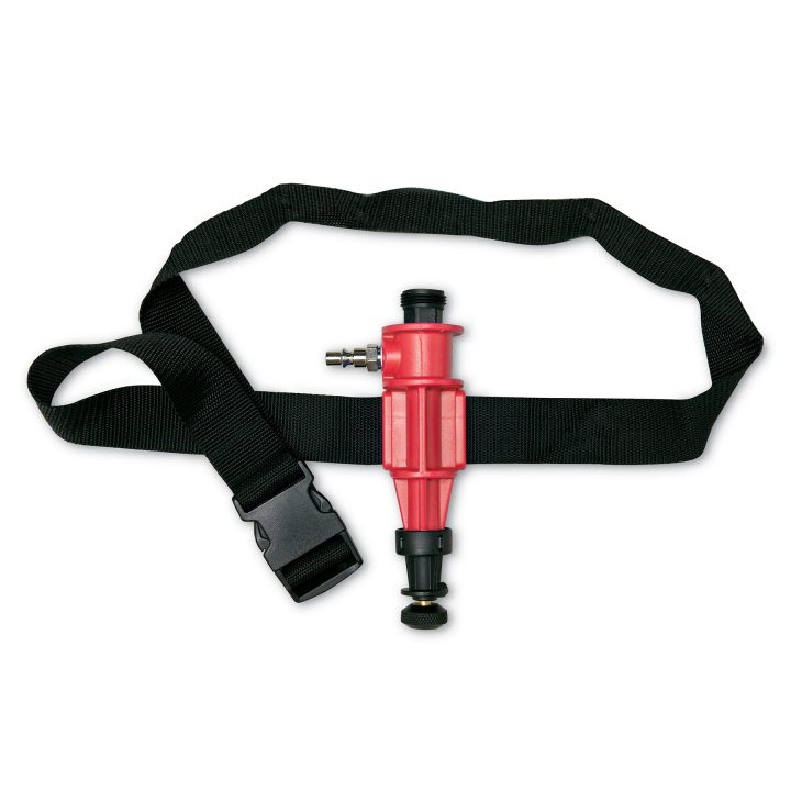 High pressure heater with belt