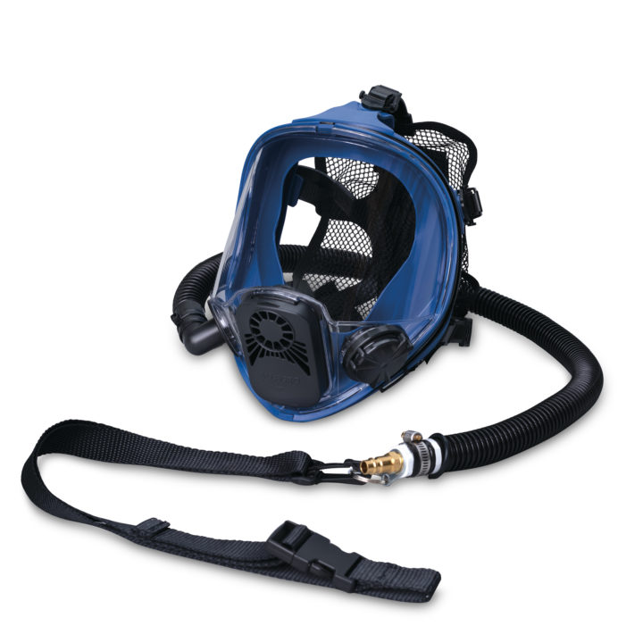 Respirateur intégral à adduction d'air à débit constant