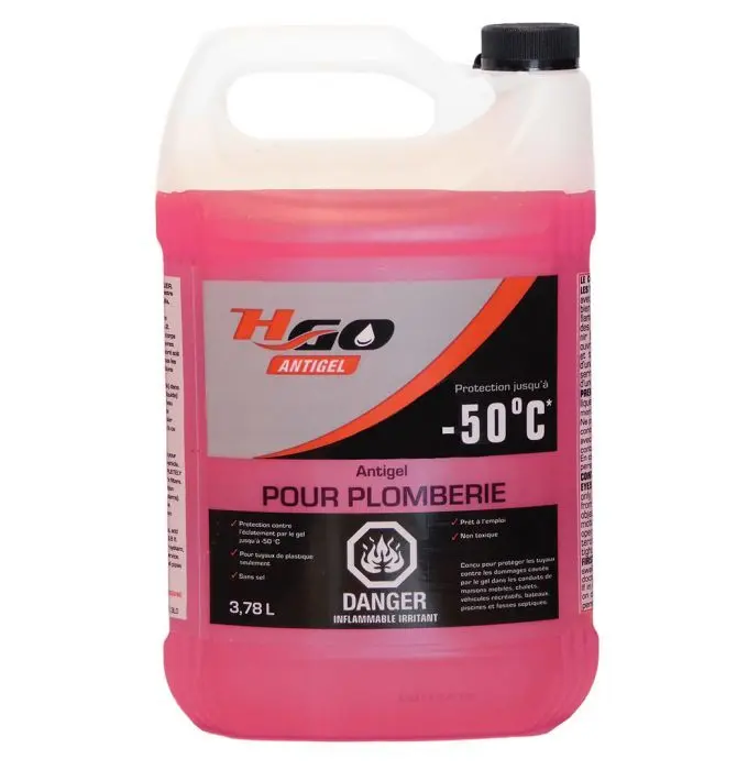 [HAR-15-334] Antigel pour plomberie -50 °C 3.78L