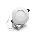 3" Ultra-thin LED recessed ceiling light 6W 530lm 5 adjustable CCT white finish