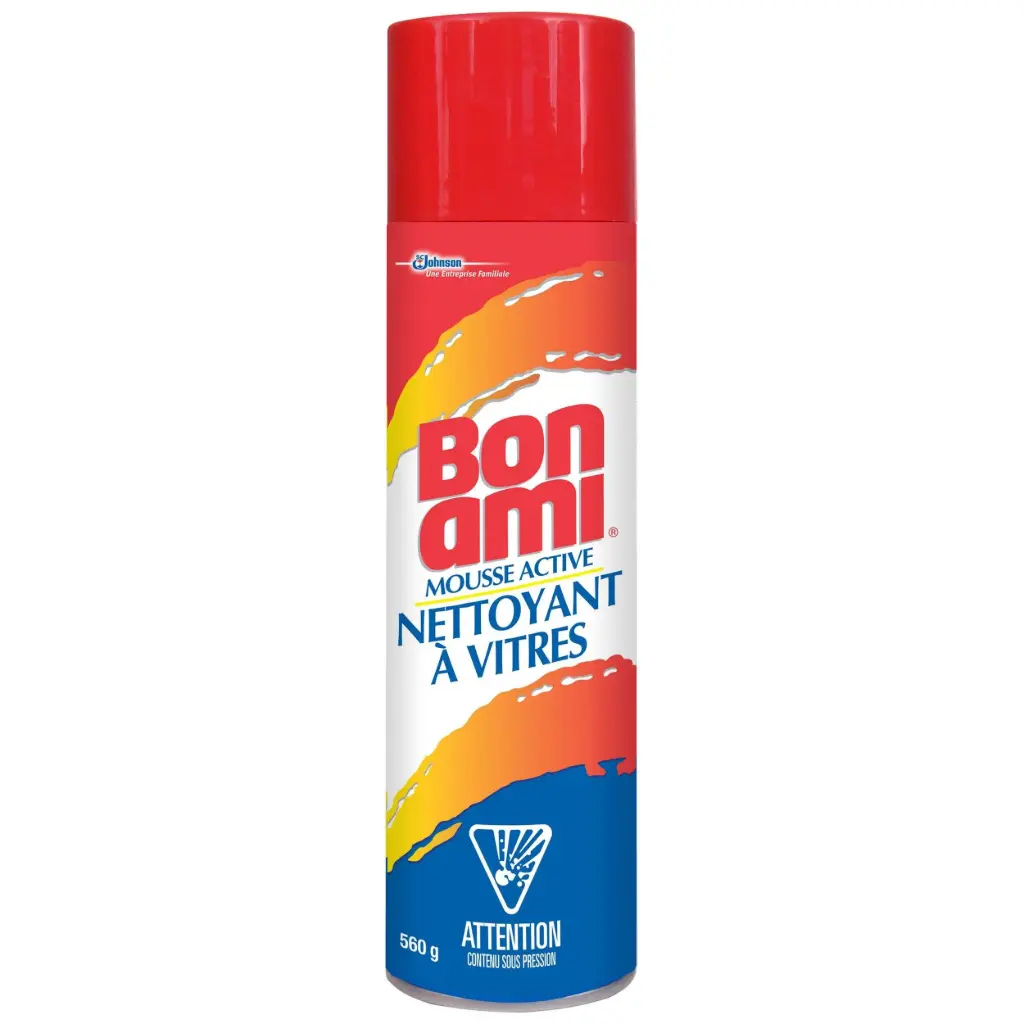 [SCJ-31263] Bon ami Nettoyant à vitres moussant en aérosol 560 g.