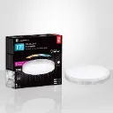 Valerio Plafonnier en surface rond 17" DEL 36W 2880lm 3 CCT sélectionnable