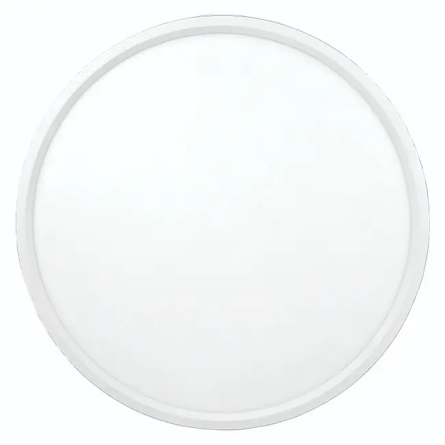 [VO-FMS19W40-R-120-5CCT-WH] 19" Round Surface Mount LED Ceiling Light 40W/36W/32W Adjustable 5 Selectable CCT White