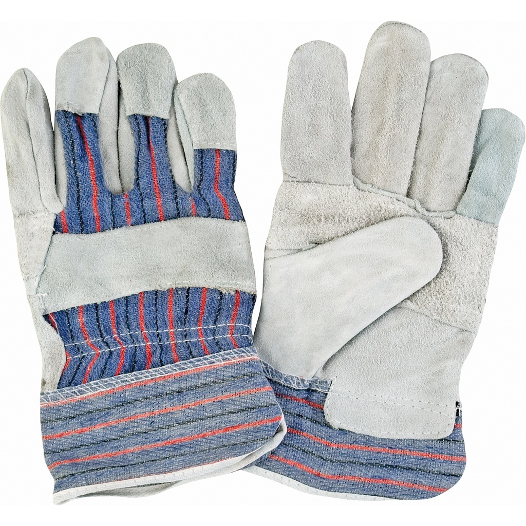 [ZEN-SAP231] Gants d'ajusteur à paume renforcée d'usage standard taille T-Grand poignet Sécurité doublure Coton