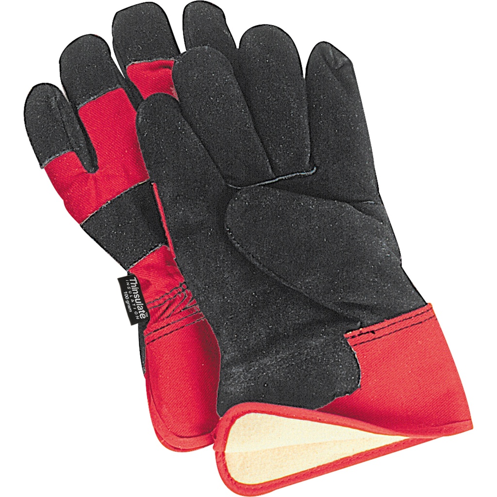 [ZEN-SM609] Gants d'ajusteur doublés pour l'hiver à chaleur supérieure taille Grand poignet Sécurité doublure Thinsulate(MC)