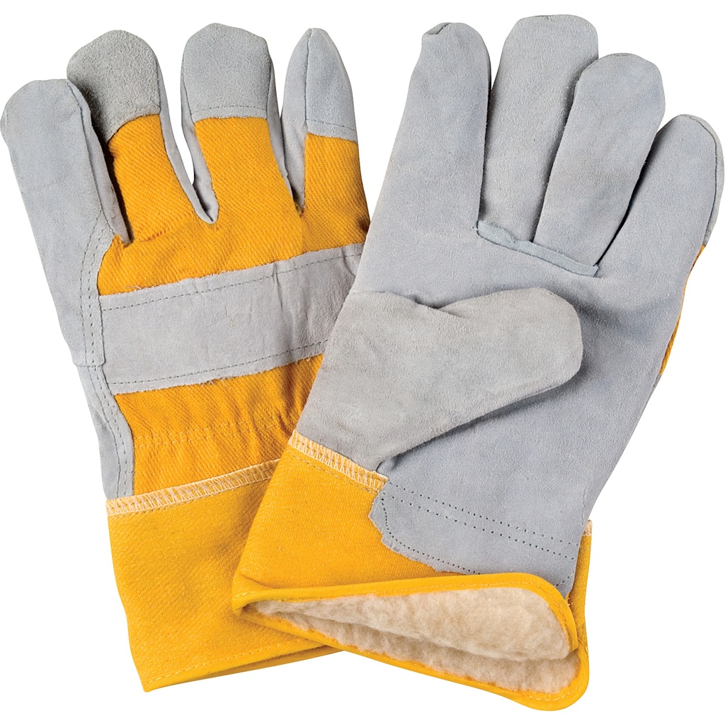 [ZEN-SDL890] Gants d'ajusteur doublés pour l'hiver taille 2T-Grand poignet Sécurité doublure Boa