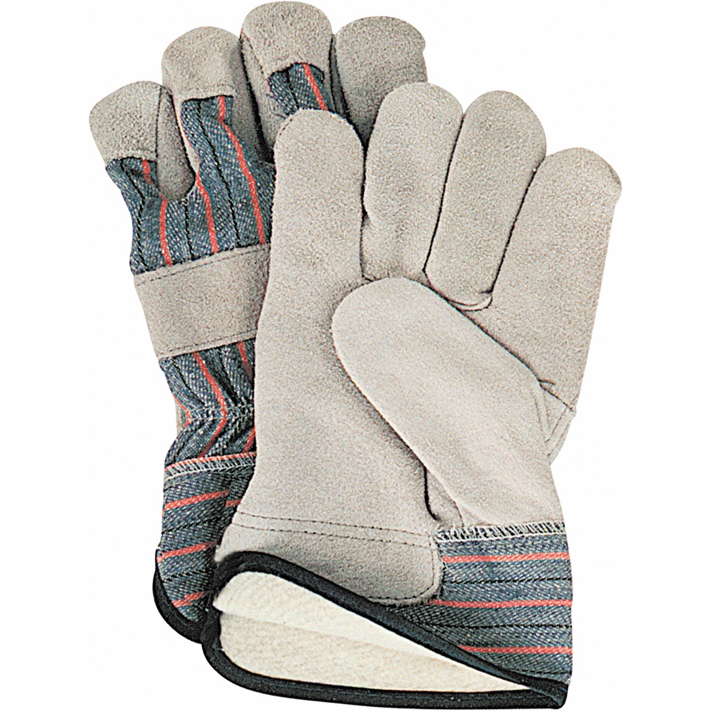 [ZEN-SD613] Gants d'ajusteur doublés pour l'hiver taille Grand poignet Sécurité doublure Molleton de coton