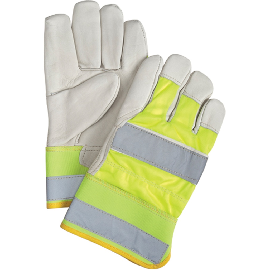 [ZEN-SEK239] Gants d'ajusteur haute visibilité de première qualité taille Grand poignet Sécurité