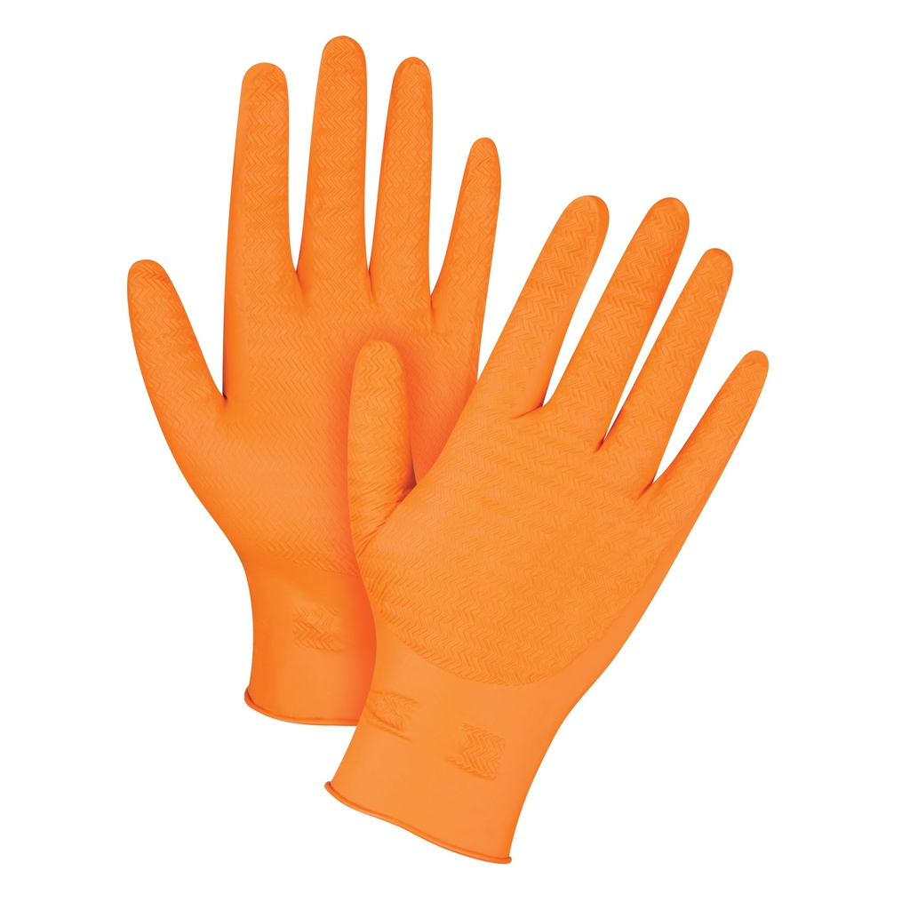 Gants de poids lourd Gripper taille T-Grand Nitrile