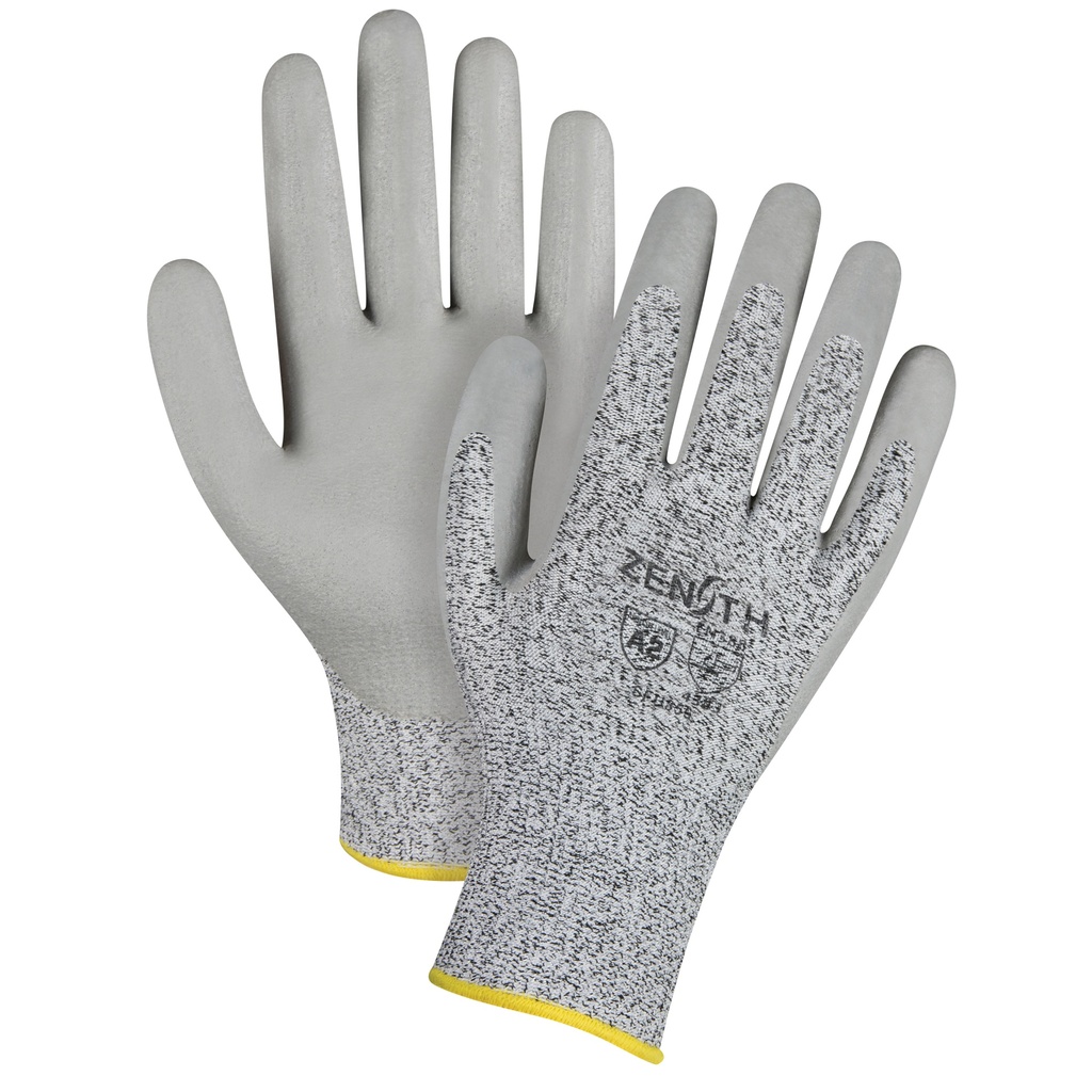 Gants élastiques sans coutures résistants à la coupe taille 2T-Grand/11 PEHP paume enduite de Mousse de nitrile