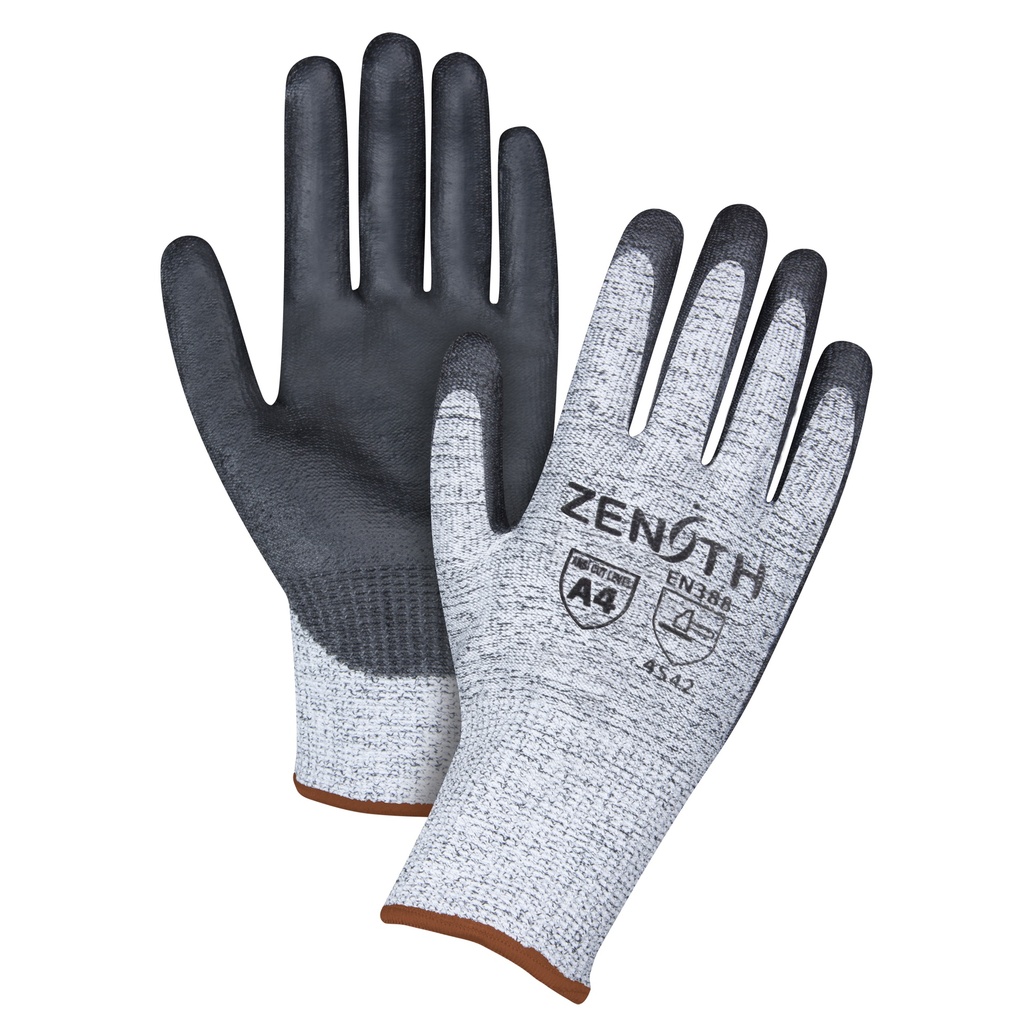 Gants élastiques sans coutures résistants à la coupe taille Grand/9 PEHP paume enduite de Polyuréthane