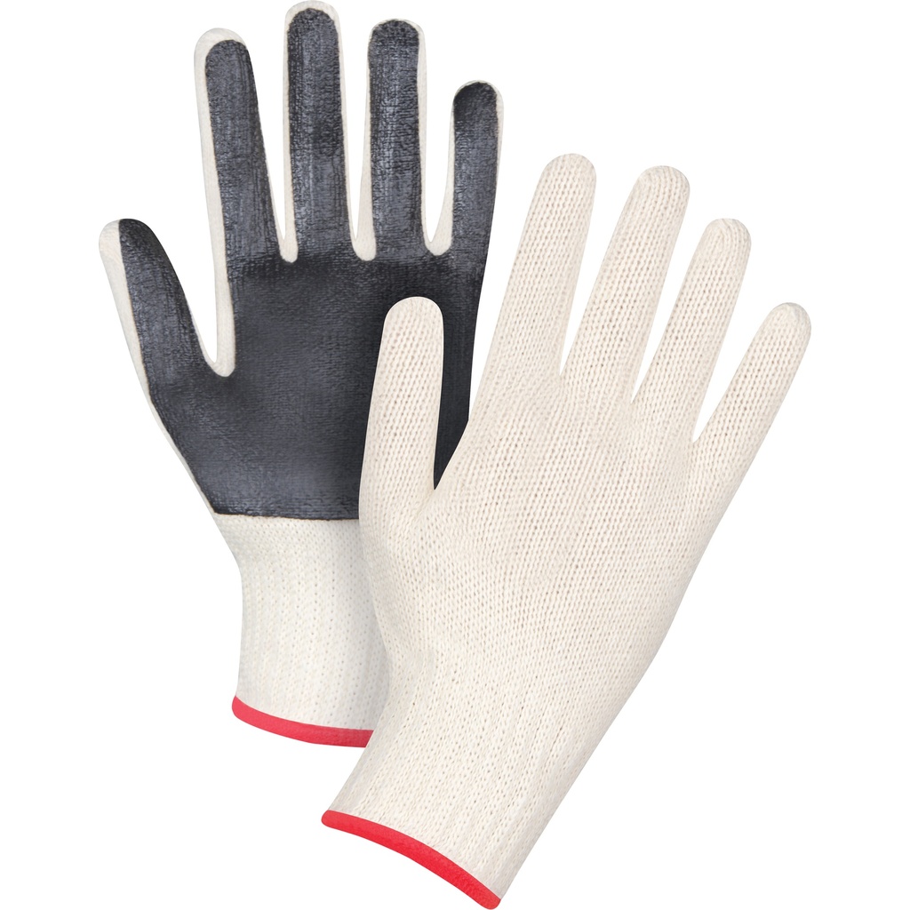 [ZEN-SAP211] Gants en tricot à paume enduite taille Petit Poly/coton paume enduite de Un côté