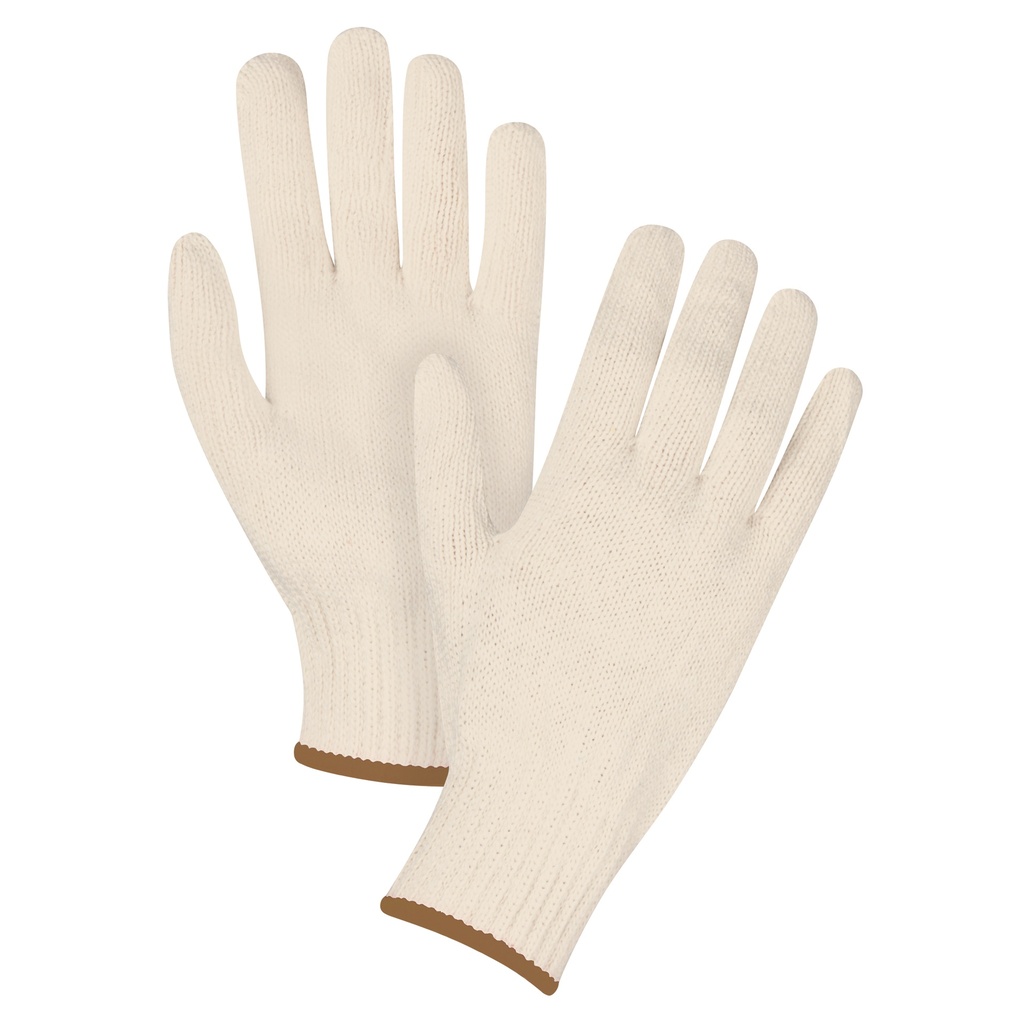 [ZEN-SEE935] Gants en tricot de poids lourd taille Grand Poly/coton paume enduite de Sans revêtement
