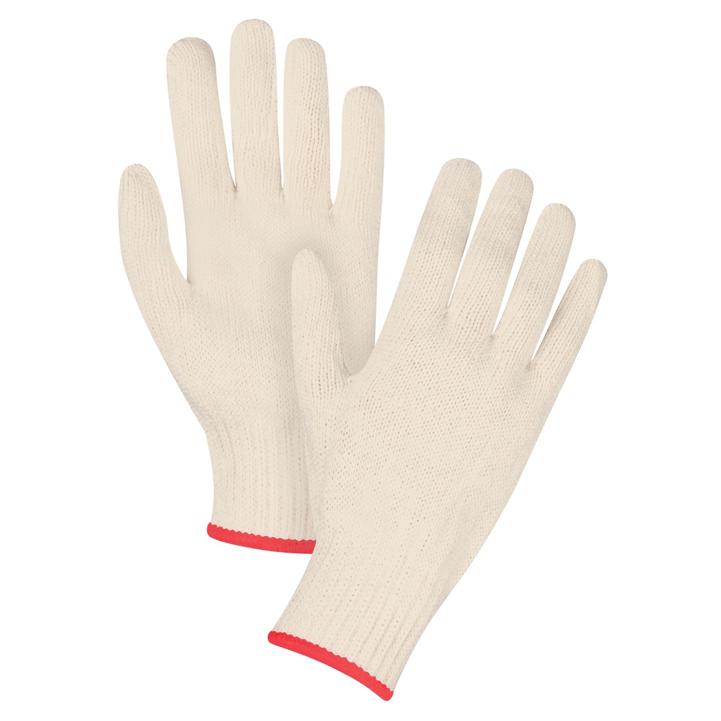 [ZEN-SEE933] Gants en tricot de poids lourd taille Petit Poly/coton paume enduite de Sans revêtement