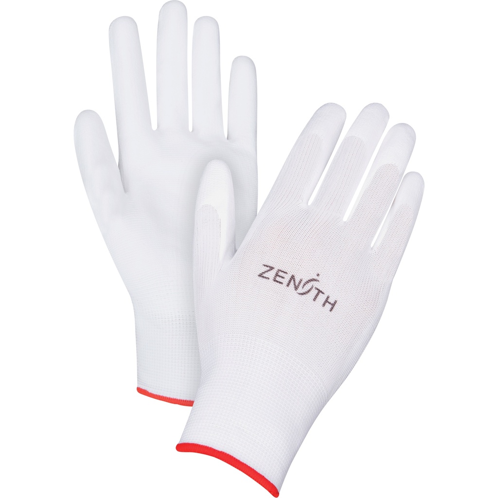 [ZEN-SAO163] Gants enduits à dextérité ultime taille Moyen/8 Polyester paume enduite de Polyuréthane