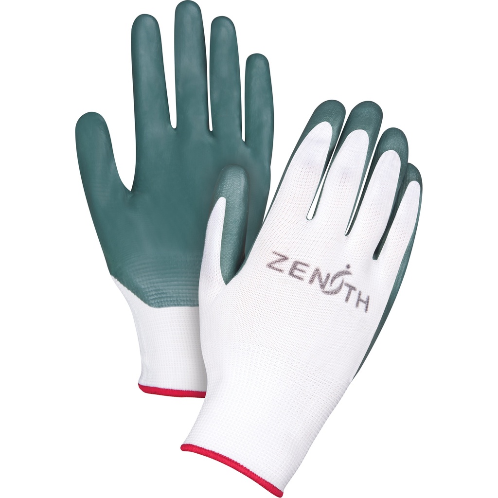 [ZEN-SAP355] Gants enduits légers taille 2T-Grand/11 Polyester paume enduite de Nitrile