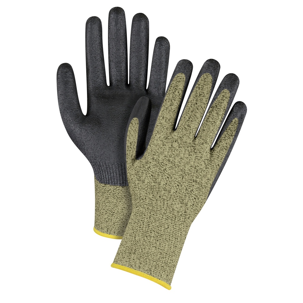 [ZEN-SGH411] Gants enduits respirables taille T-petit/6 Aramide paume enduite de Mousse de nitrile