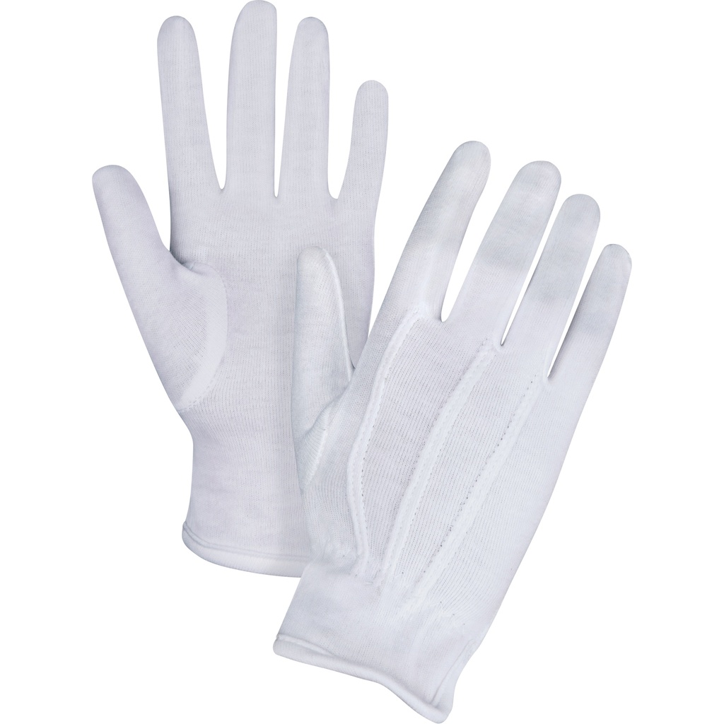 [ZEN-SEE795] Gants pour serveur/parade taille Grand Coton poignet À ourlet
