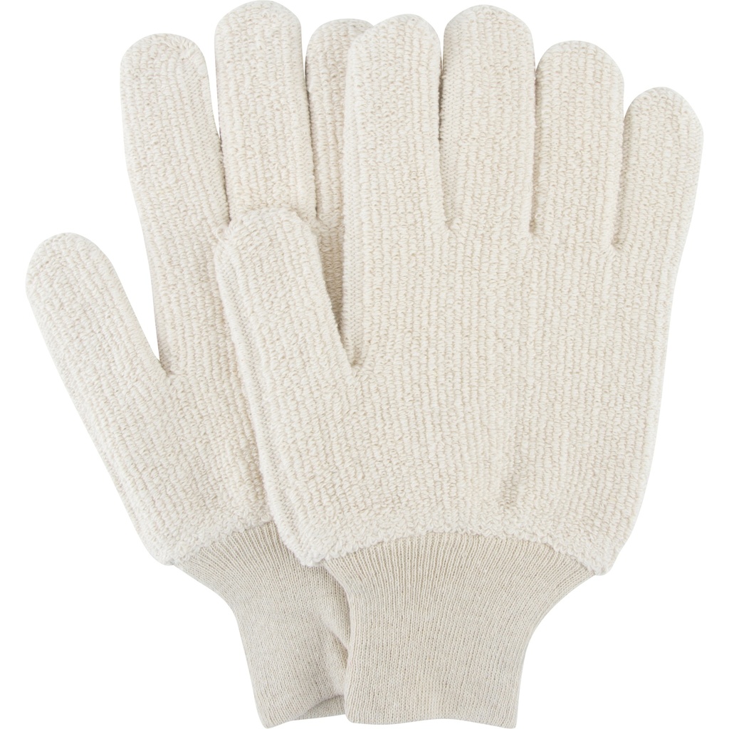 [ZEN-SDP090] Gants résistants à la chaleur taille Grand Tissu éponge poignet Poignet en tricot