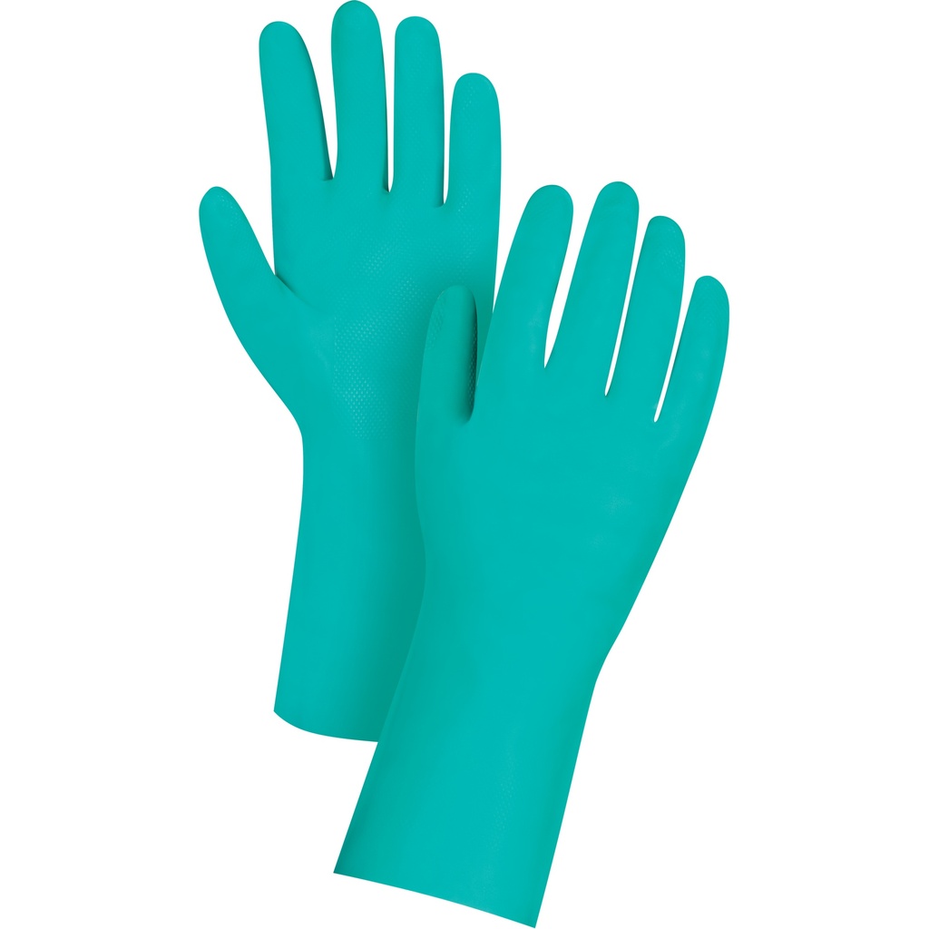 [ZEN-SHF678] Gants résistants aux produits chimiques à prise en losange taille 7 Nitrile poignet Droit