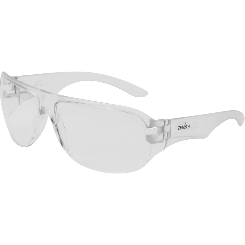[ZEN-SGI622] Lunettes de sécurité série Z2800 lentille transparent revêtement anti-égratignures
