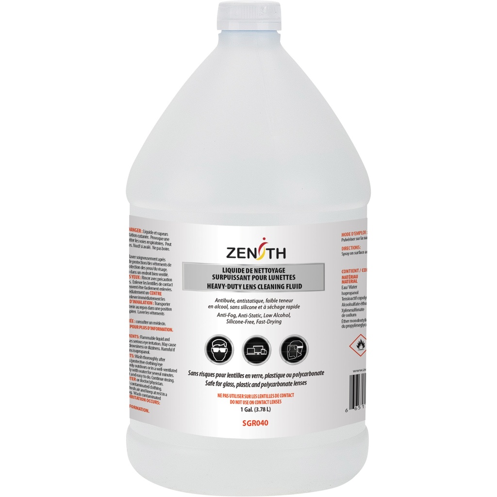 [ZEN-SGR040] Solution de nettoyage de lentilles