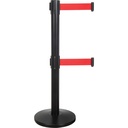 Borne d'interdiction avec cassette