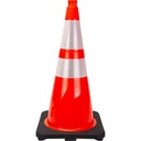 Cône de signalisation de première qualité 28" orange